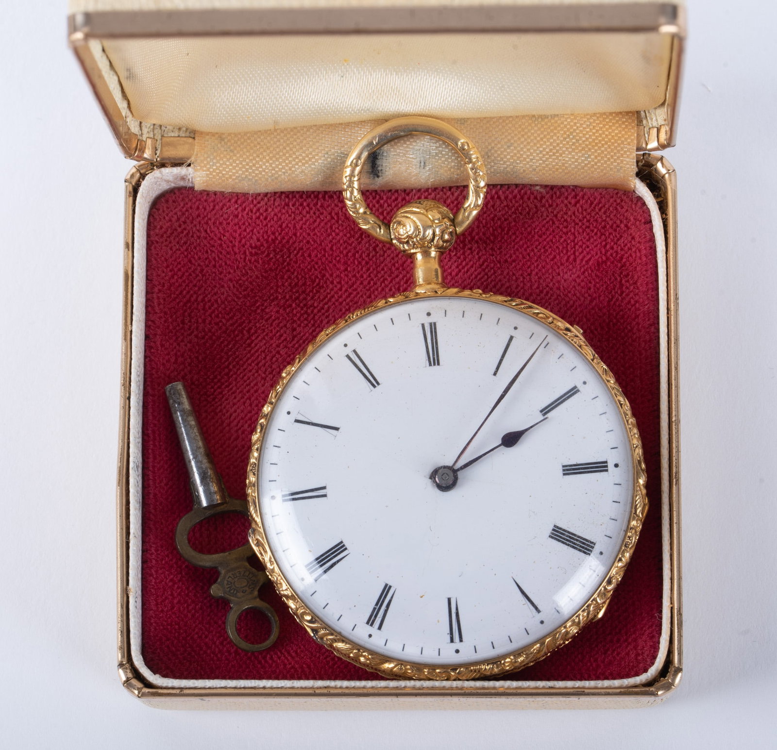 Antique French Open Face Pocket Watch (1 of 3)