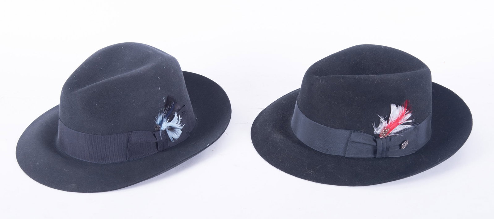 Two Royal DeLuxe Stetson The Temple Felt Hats (1 of 3)