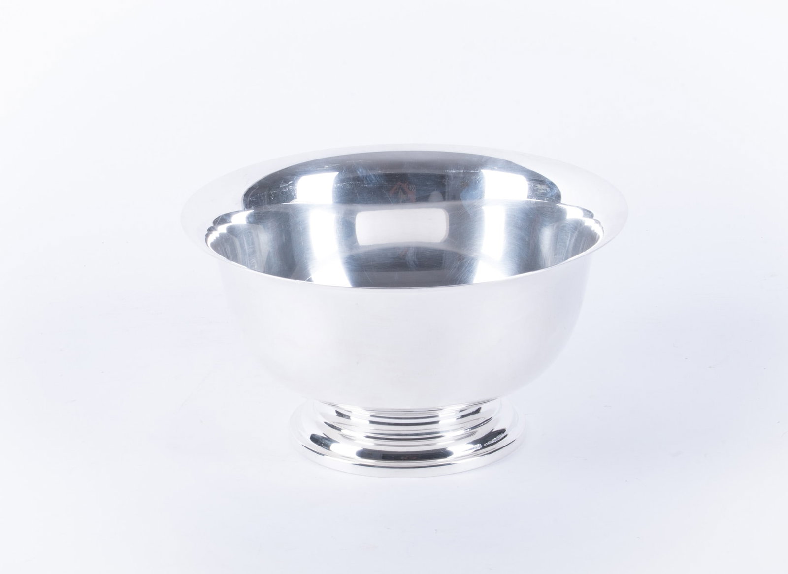 A Footed Sterling Silver Fruit Bowl (1 of 3)