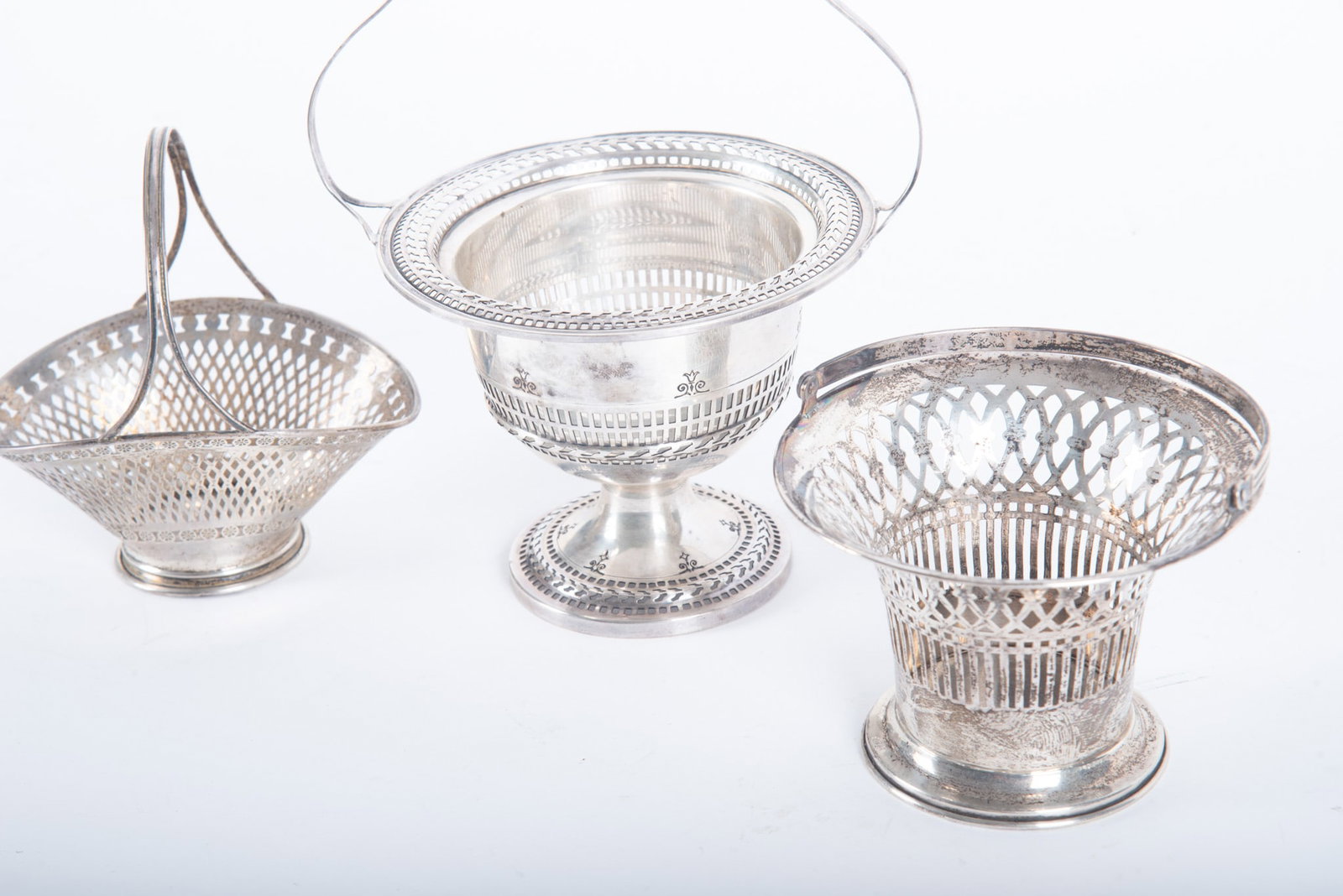 Three Sterling Silver Baskets - 2