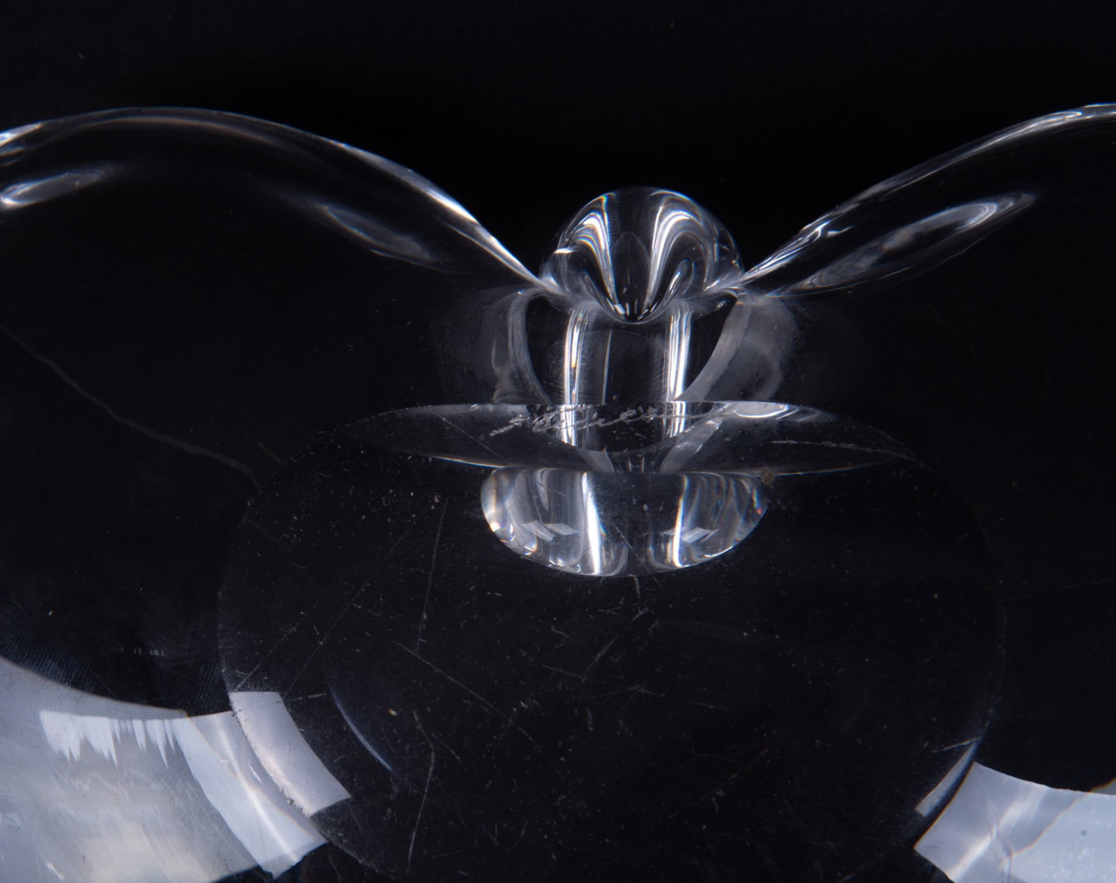 Two Steuben Crystal Table Articles - 3