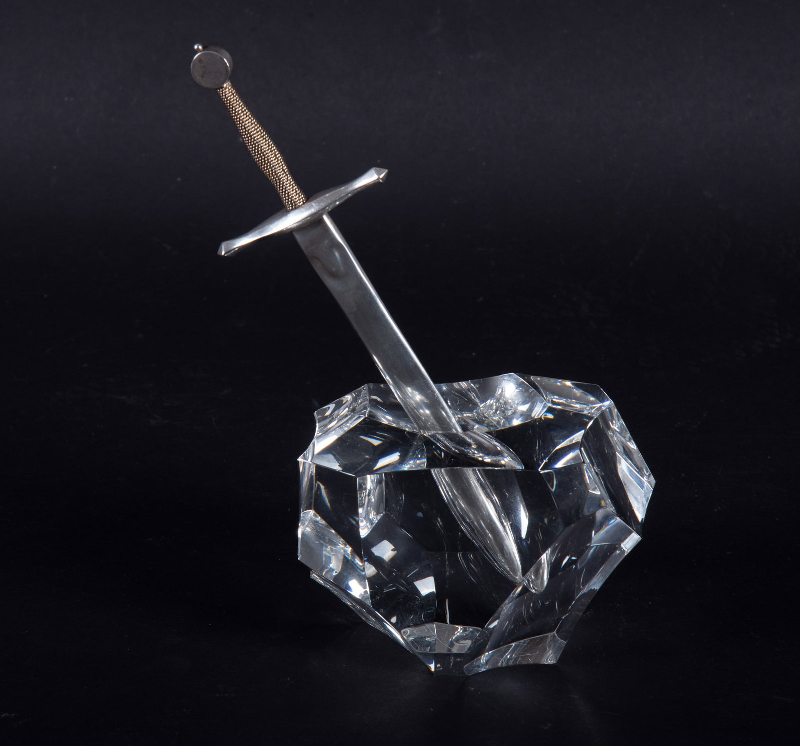 Steuben Excalibur Letter Opener and Paperweight by James Houston (1 of 4)
