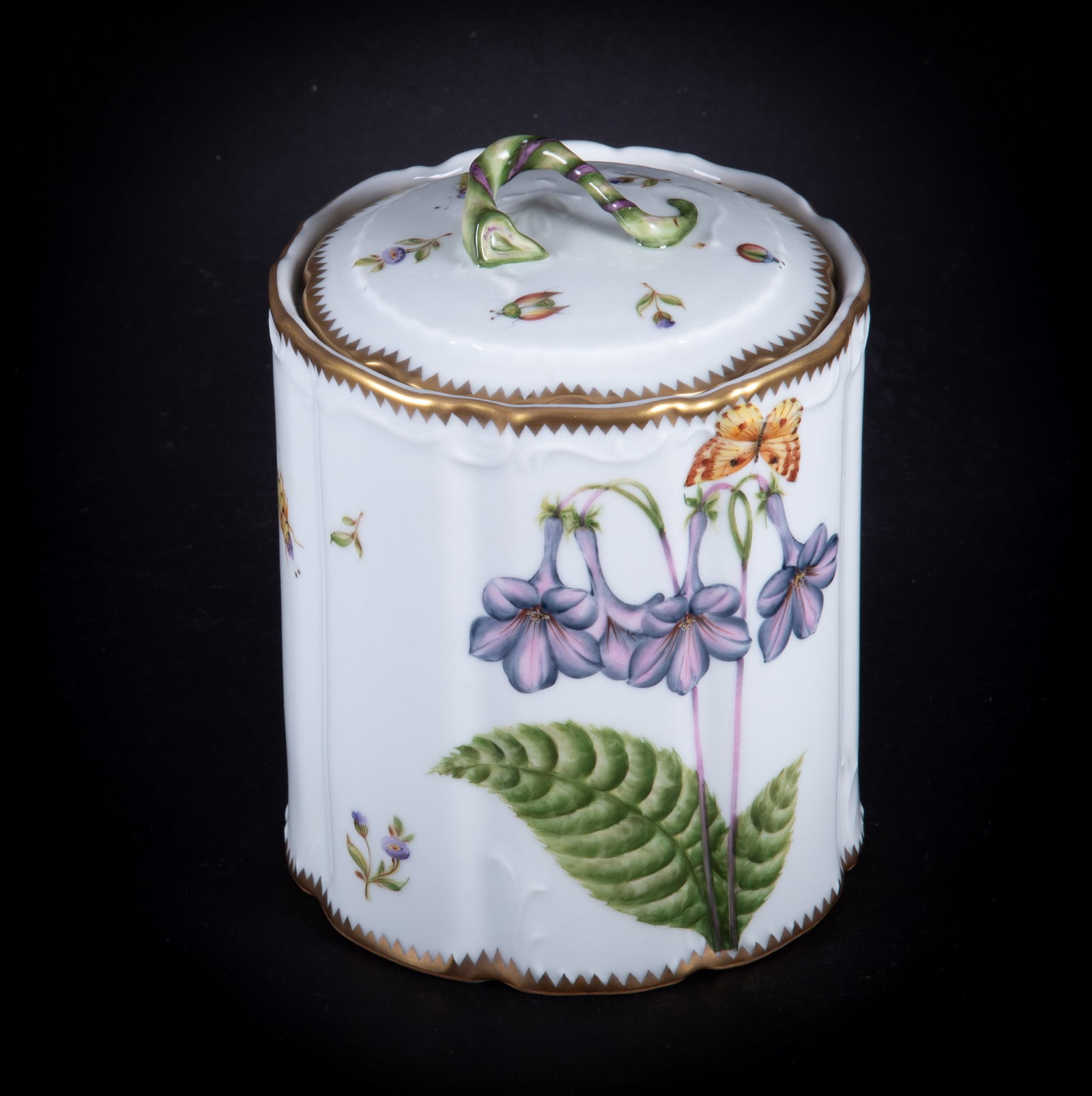 An Anna Weatherley Porcelain Biscuit Jar (1 of 4)
