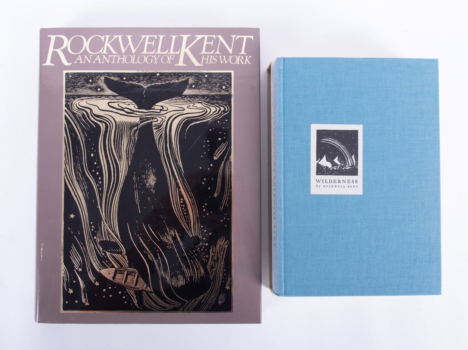 Book Illustrated with Wood Engravings by Rockwell Kent and a First Edition Anthology of His Work (1 of 3)