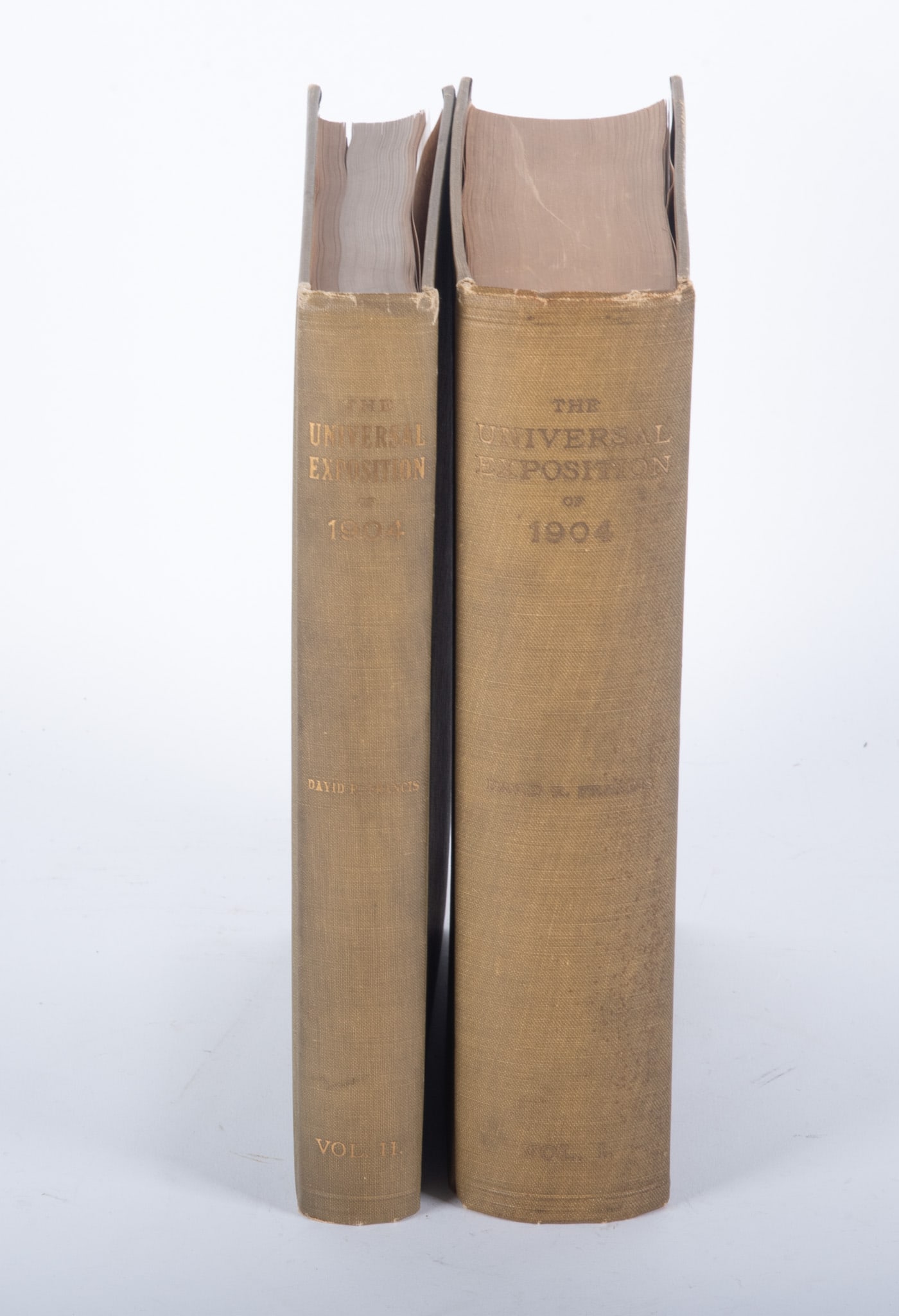 The Universal Exposition of 1904, David R. Francis, Two vol Set (1 of 4)
