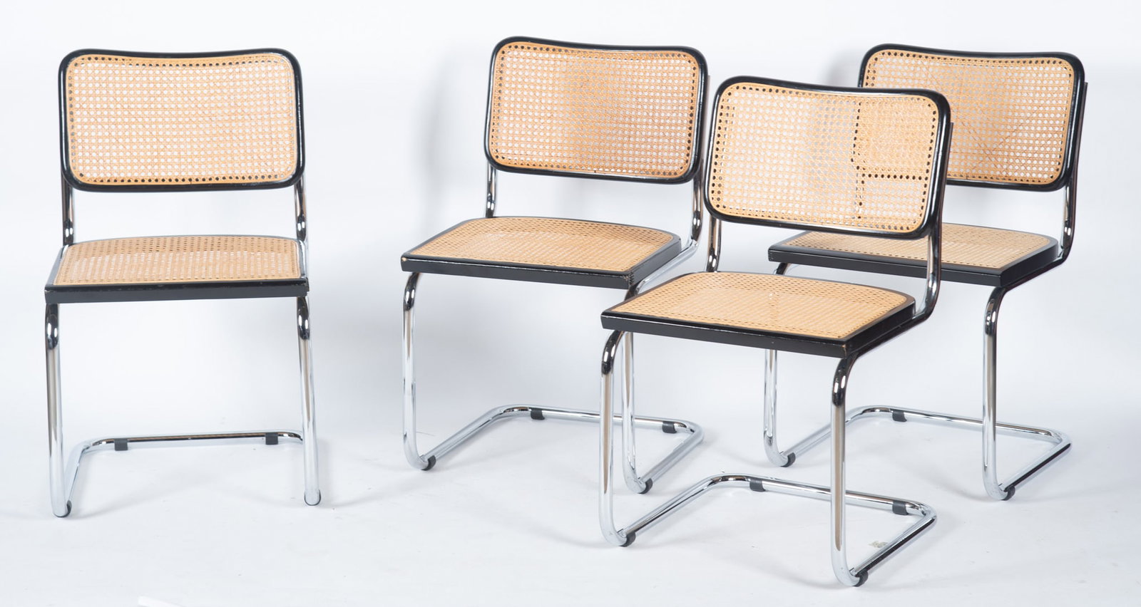 A Set of Four Marcel Breuer for Breuer Chair Company Cesca Dining Chairs (1 of 3)