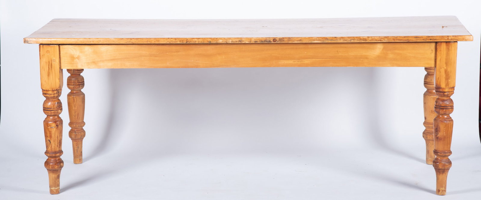 Antique American Pine Console Table (1 of 4)