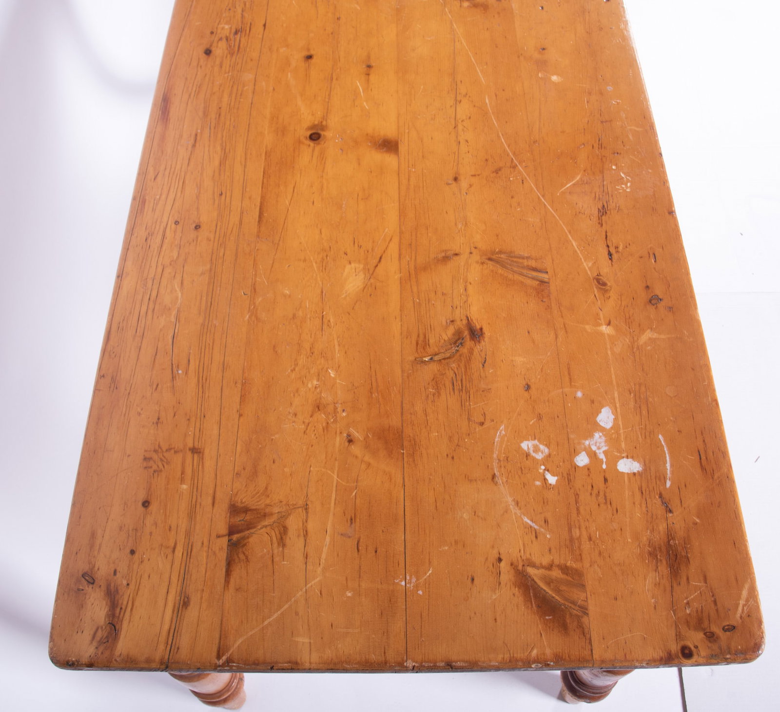 Antique American Pine Console Table - 3