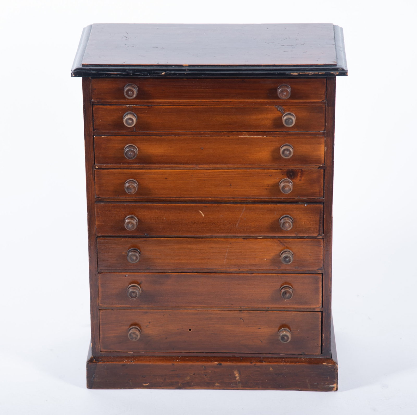 Late Nineteenth Century American Collectors Table Top Chest and Shore Bird Eggs (1 of 4)