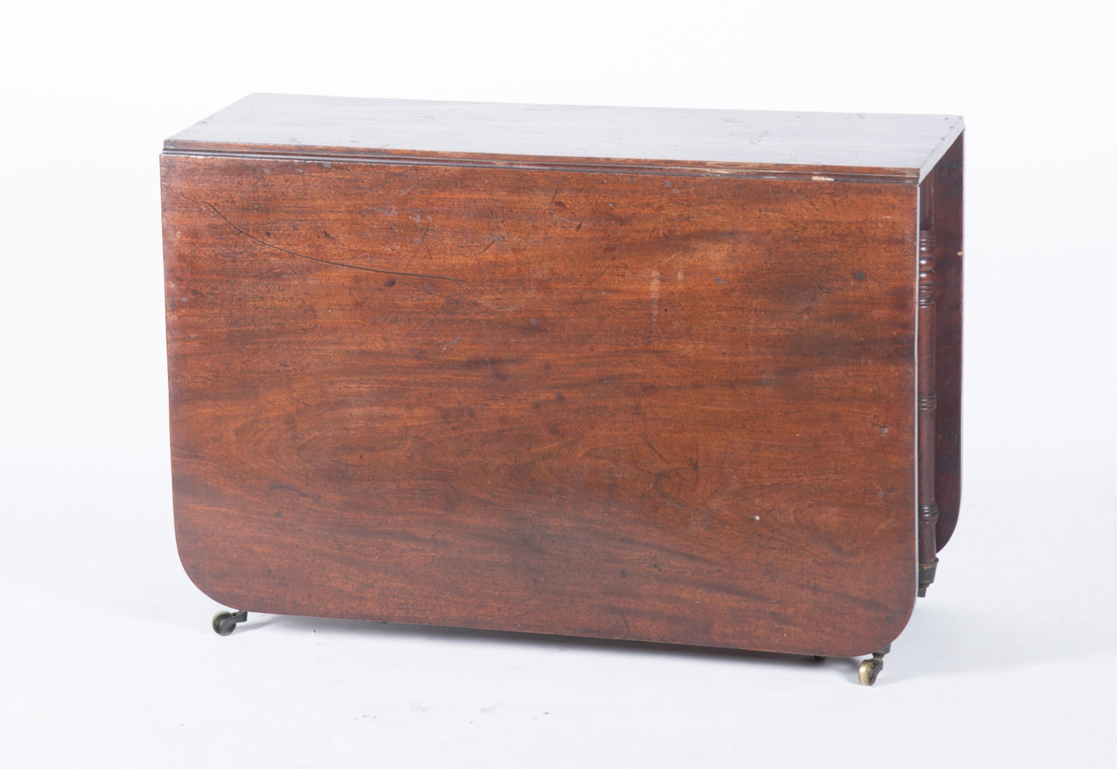 Antique Mahogany English Drop Leaf Table (1 of 4)