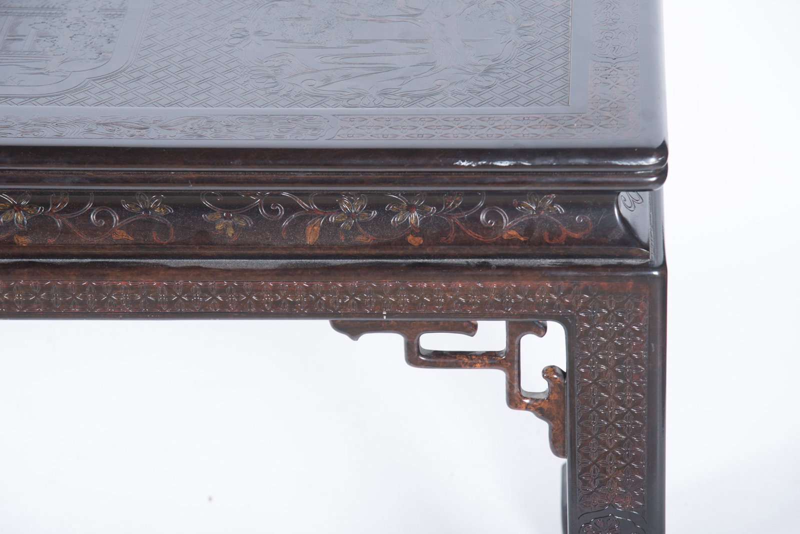 Chinese Lacquer Console Table - 2
