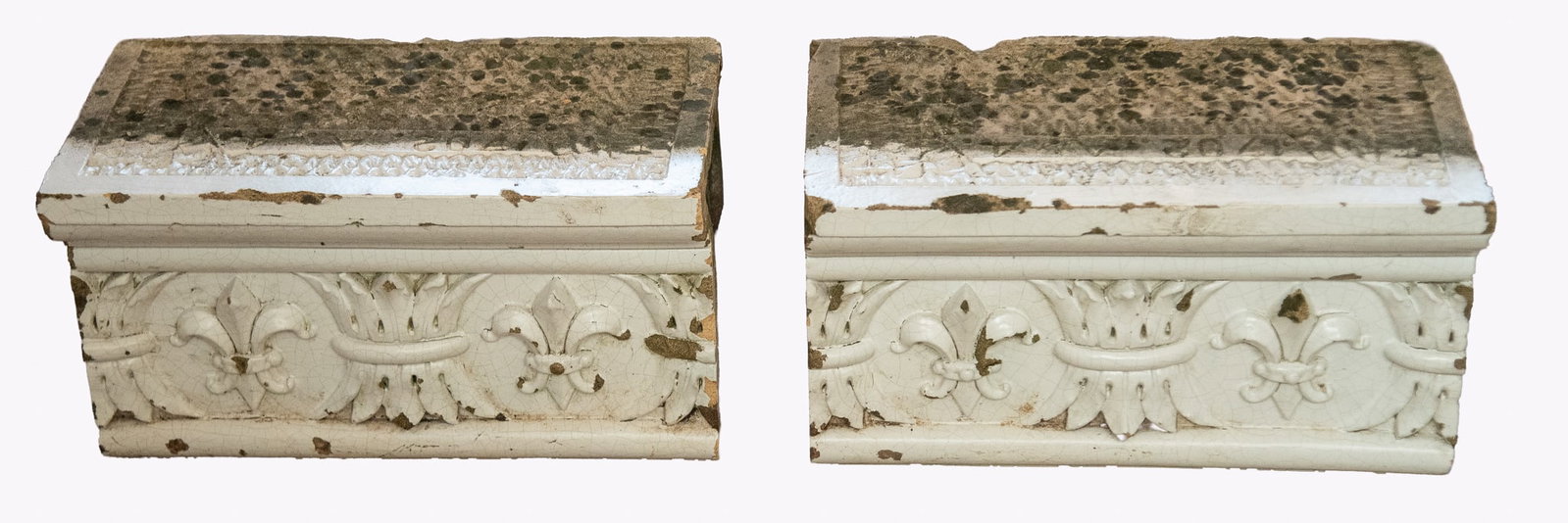 Pair of Carved Architectural Elements (1 of 4)