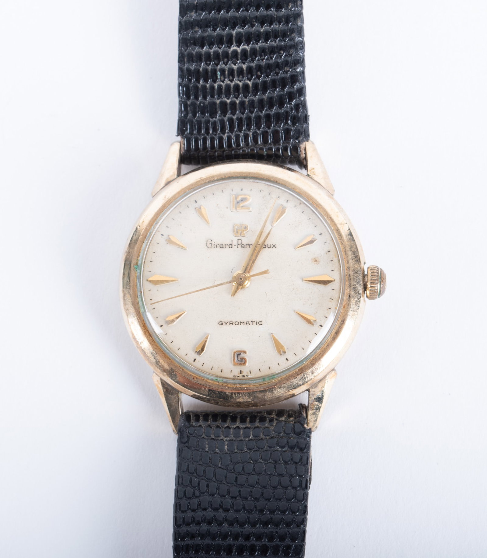 Girard Perregaux Gyromatic 10k Gold Filled Mans Watch (1 of 2)