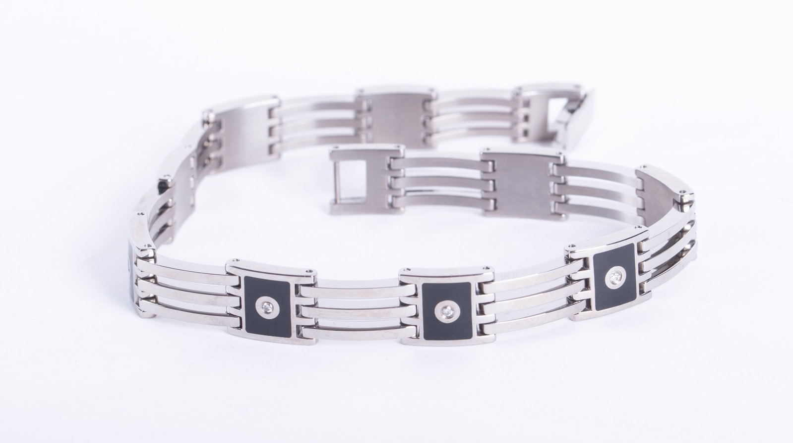 Titanium Diamond Bracelet