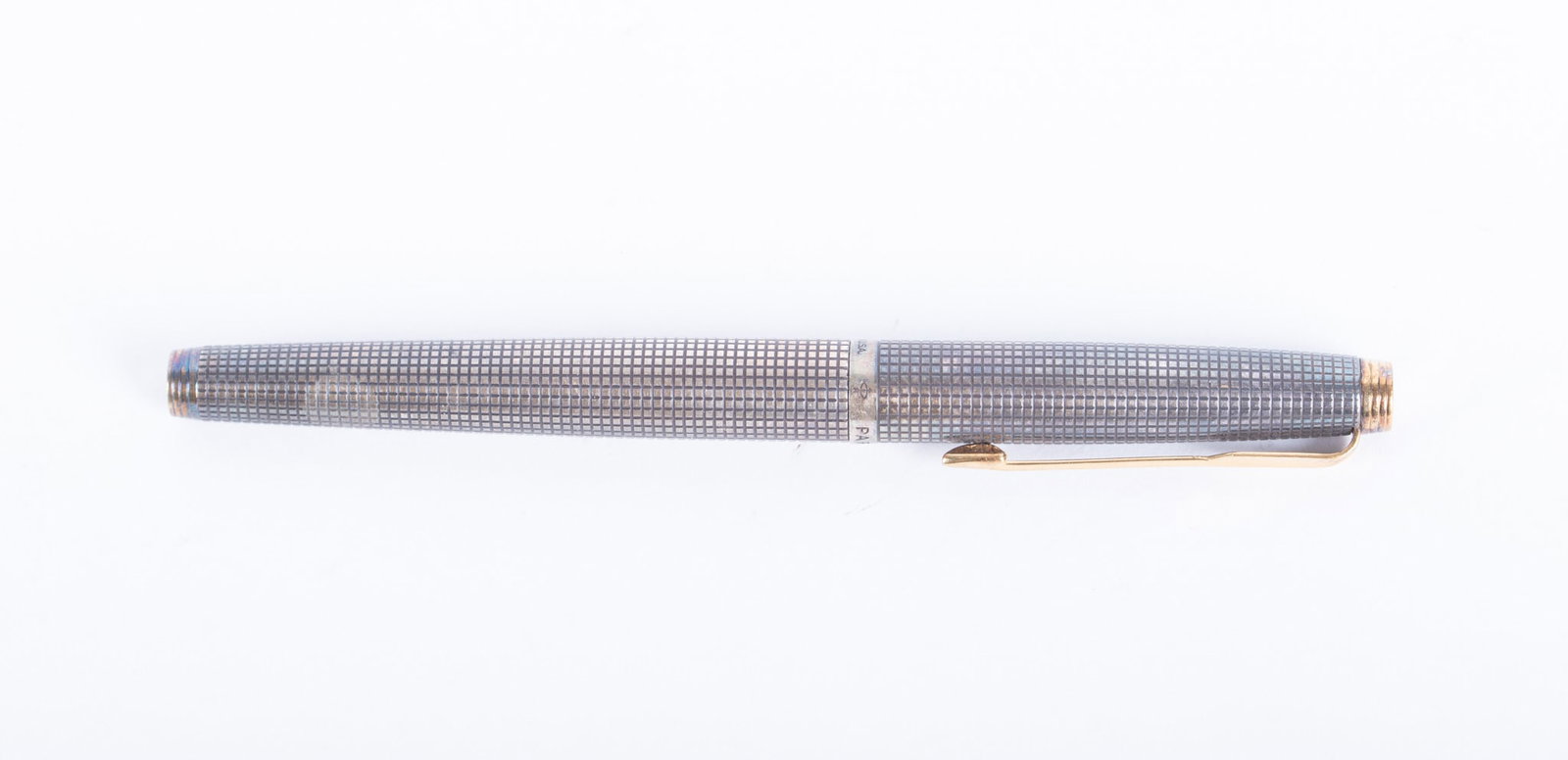 A Parker 75 Cisele Sterling Silver Fountain Pen (1 of 3)