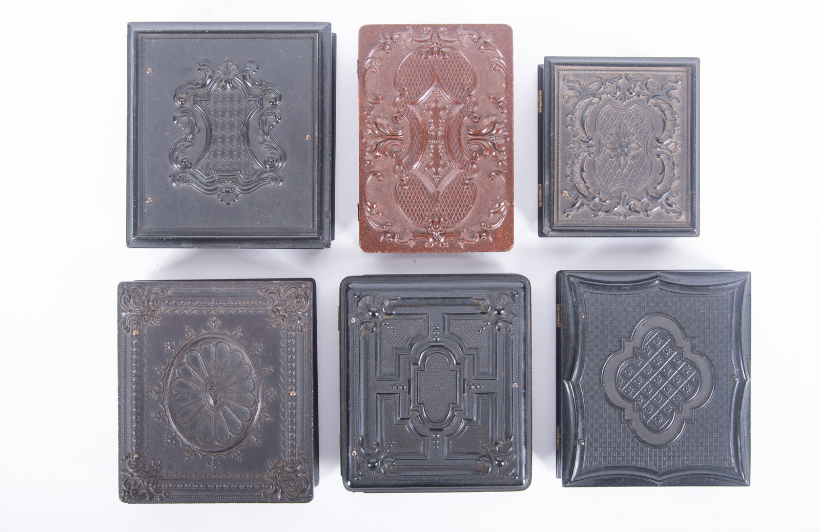 A Grouping of Six Various Union Cases (1 of 5)