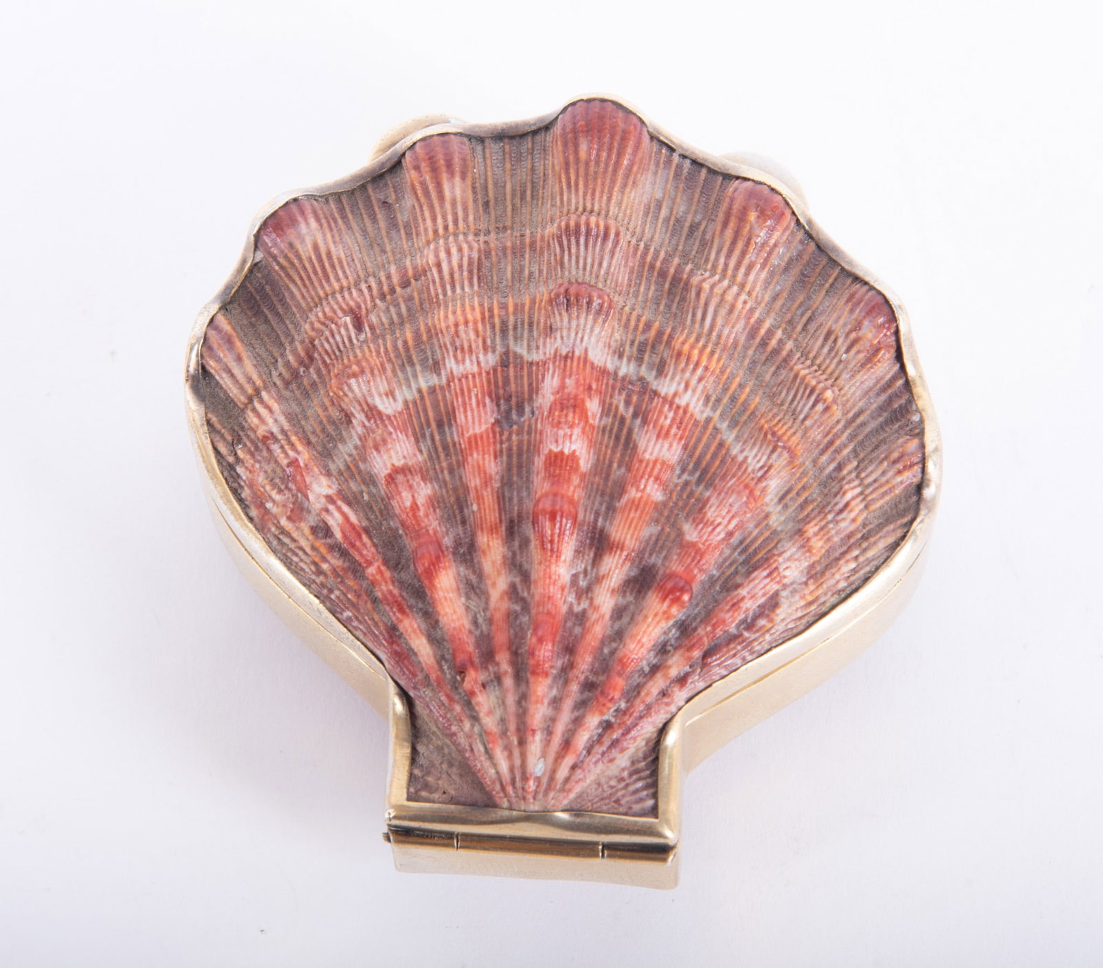Marguerite Stix, a Shell Form 830 Silver Trinket Box (1 of 4)