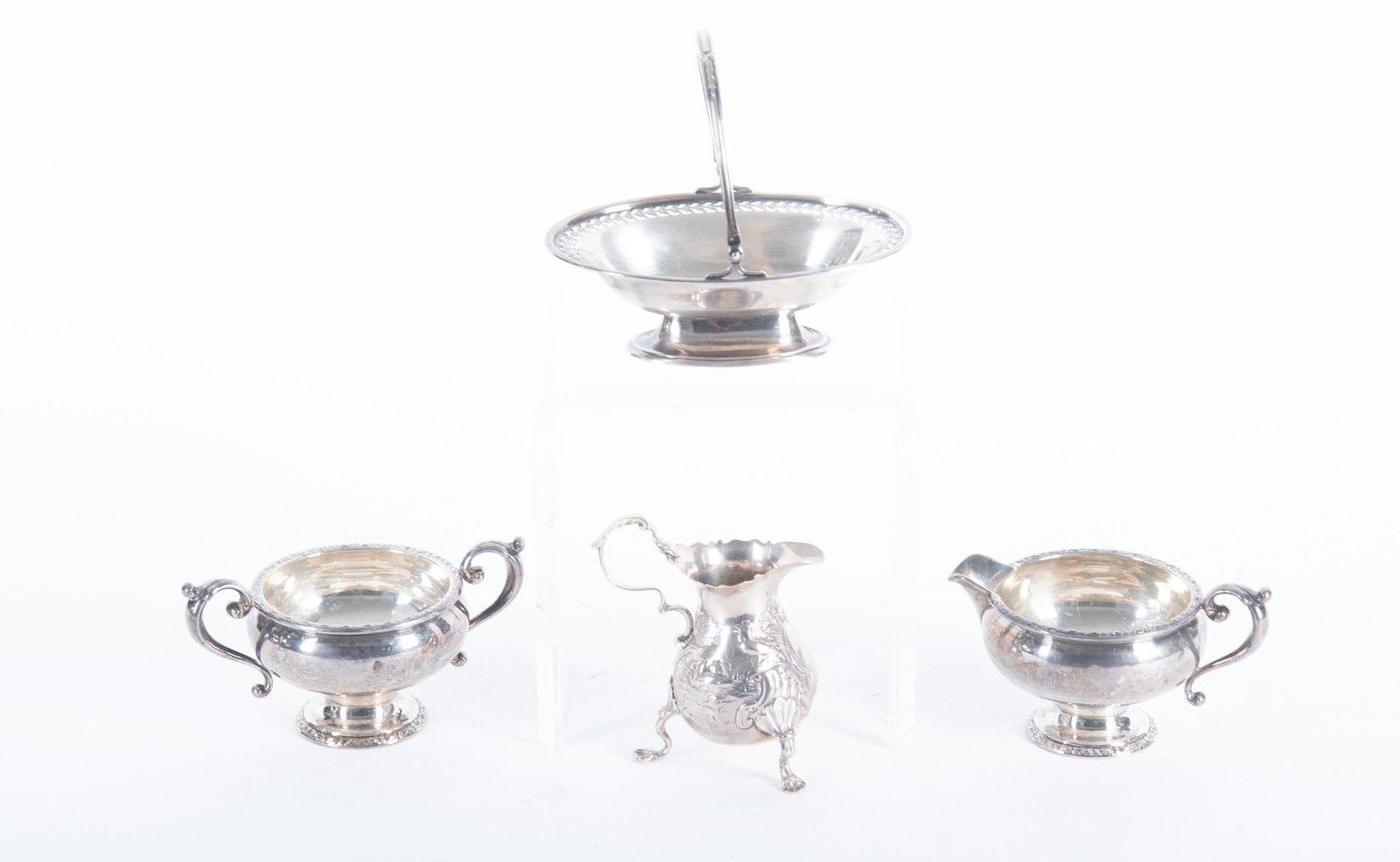 Four Sterling Silver Serving Pieces (1 of 4)