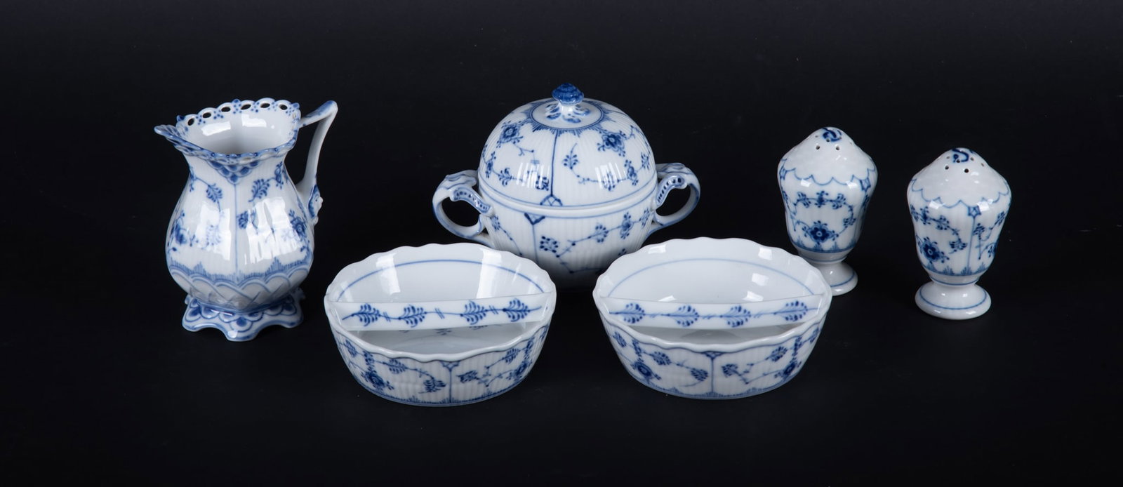 A Collection of Royal Copenhagen Porcelain Table Articles (1 of 4)