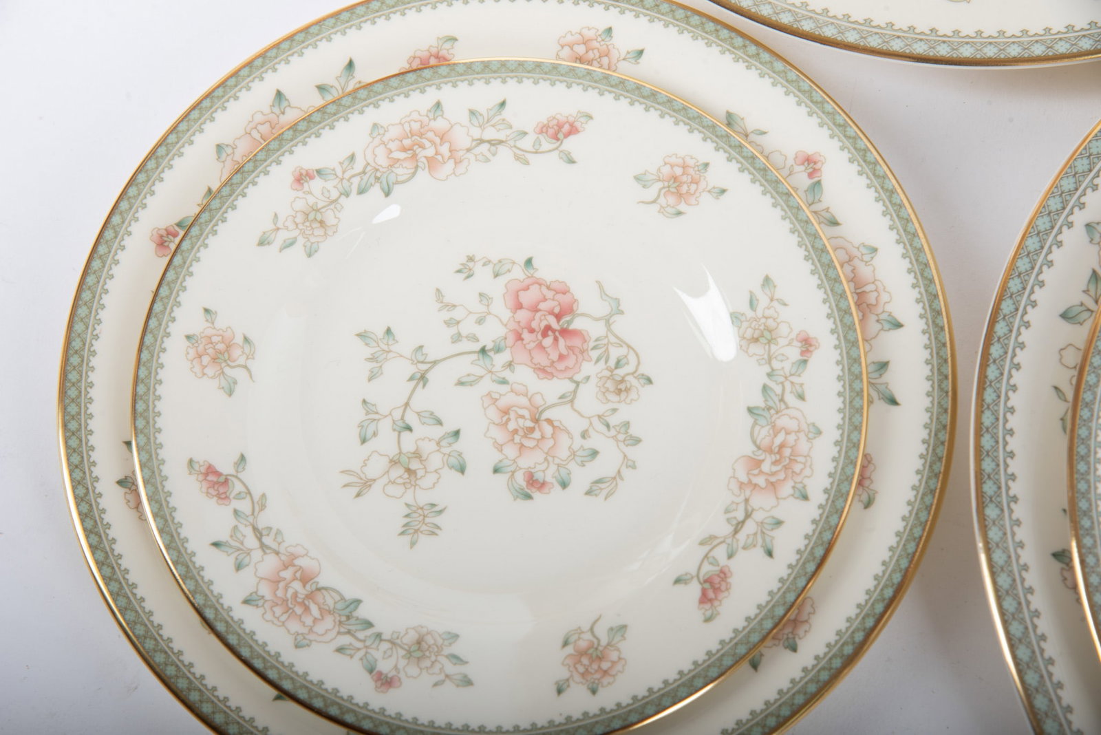 Minton Tea Service, Jasmine Pattern - 2