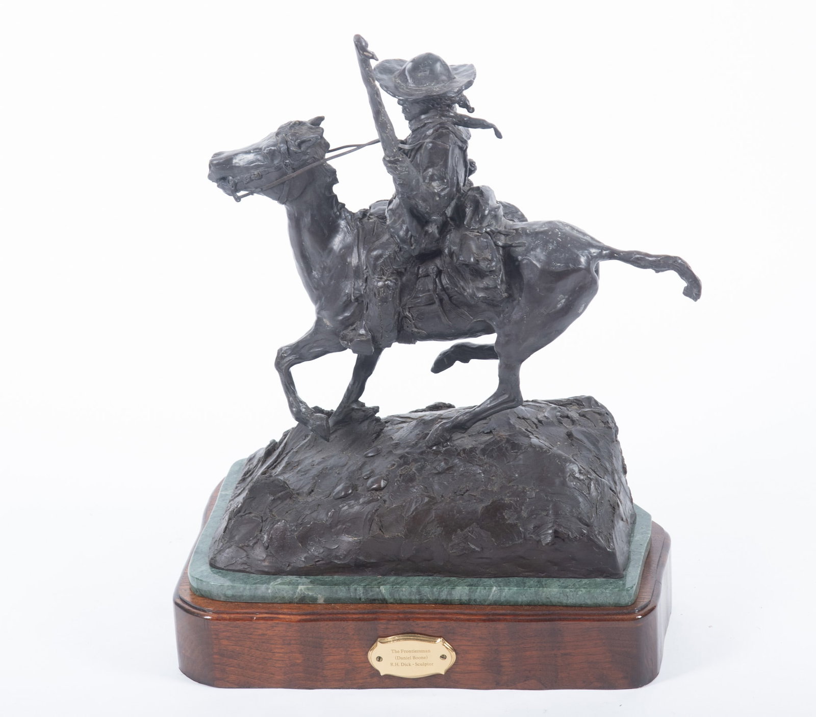 R.H. Dick, Missouri , The Frontiersman Daniel Boone, Bronze (1 of 4)