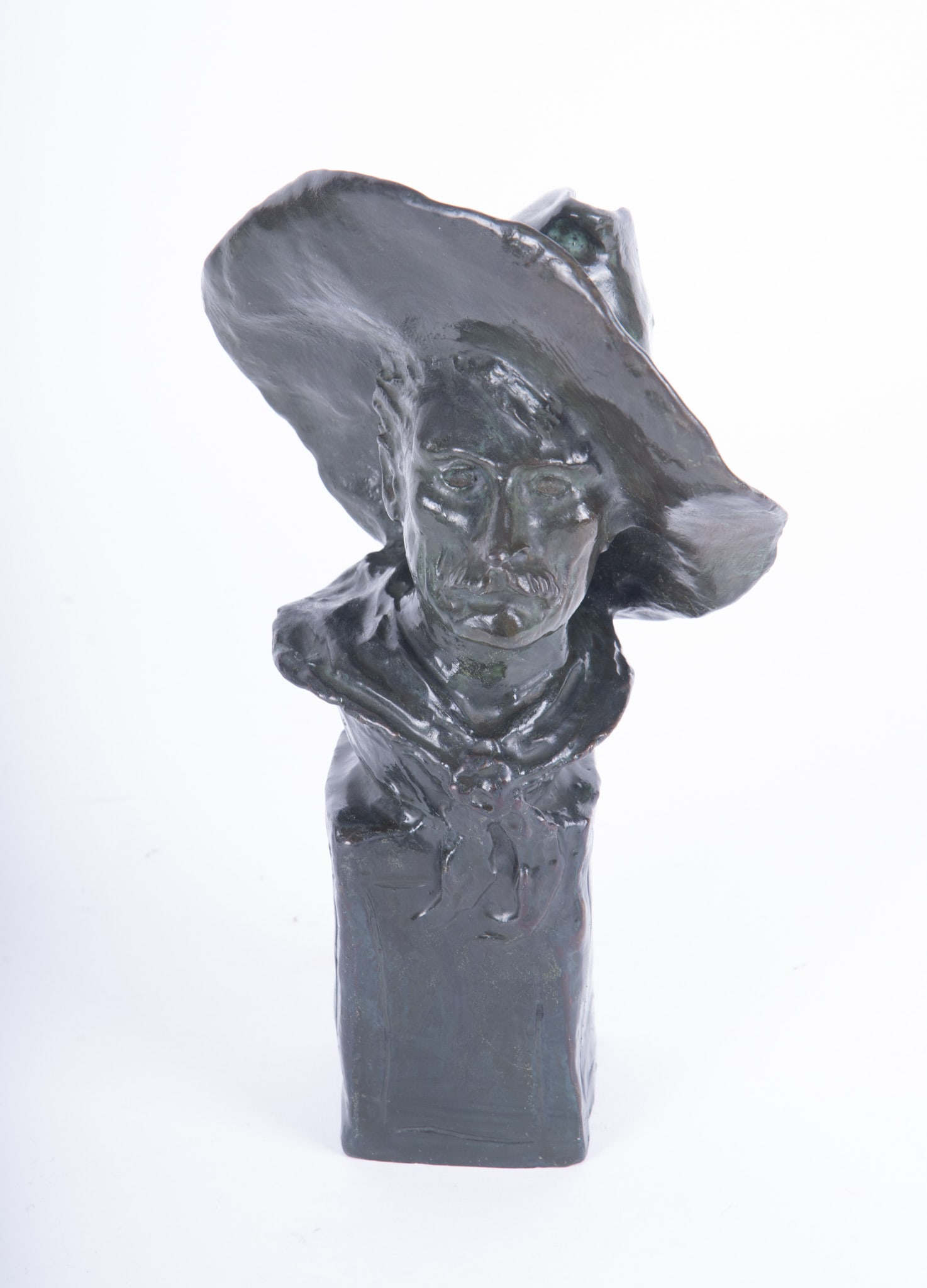 Frederic Sackrider Remington, American 1861-1909, The Sergeant, bronze: Frederic Sackrider Remington American, 1861-1909 The Sergeant bronze Inscribed Frederic Remington (along the base), also inscribed copyright by / Frederic Remington and 'ROMAN BRONZE WORKS N.Y.' (on t