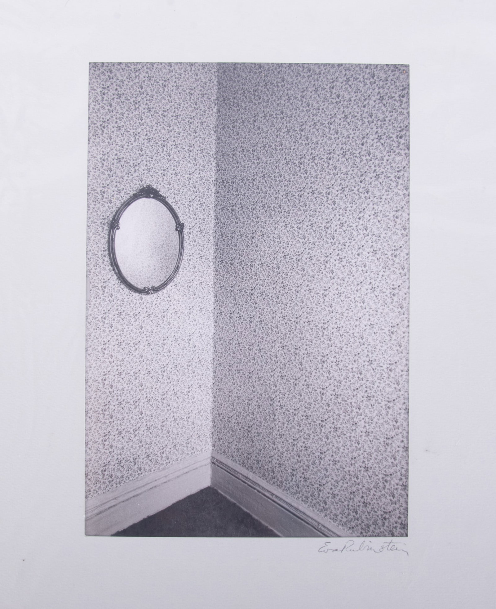 Eva Rubinstein, American (b. 1933), Mirror in Corner, New York, 1972, gelatin silver print (1 of 4)