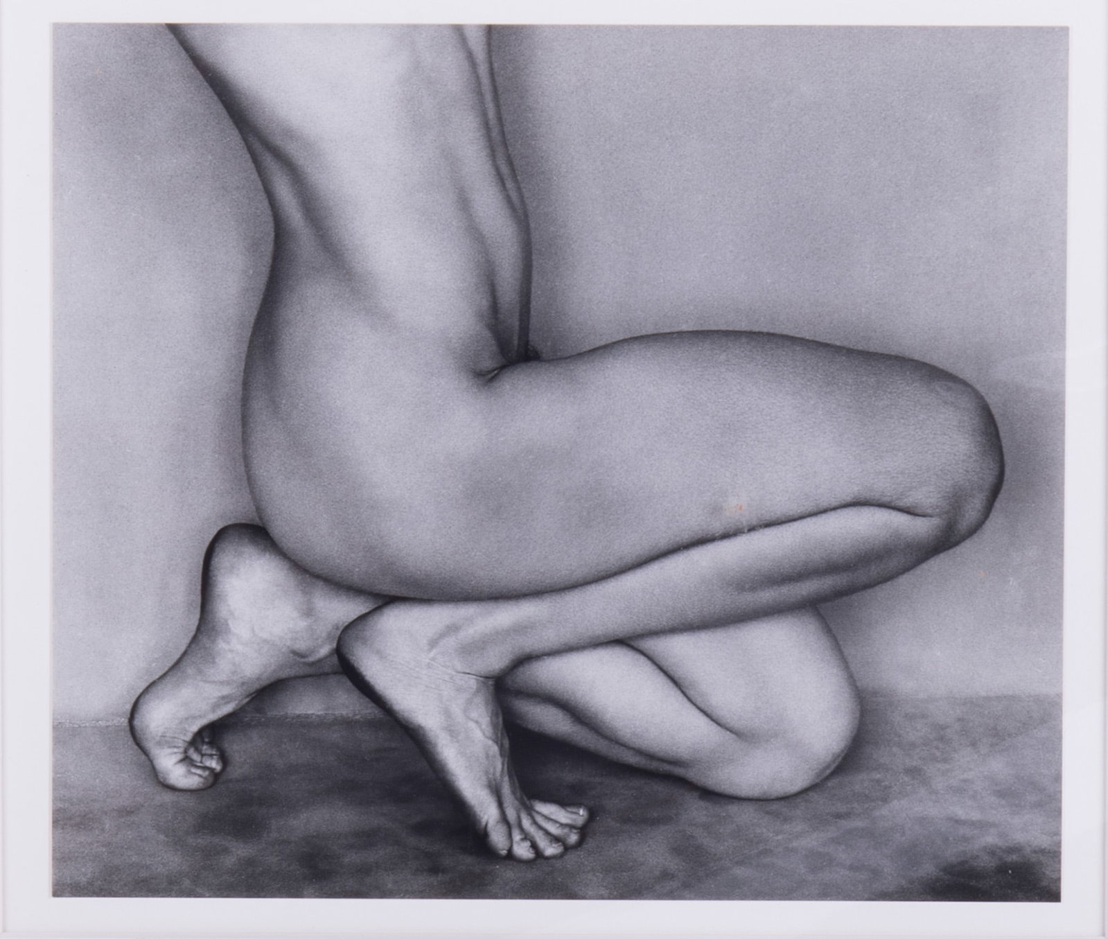 Edward Weston, Carmel, CA 1886-1958, Dancer's Knees, Nude, 1927, gelatin silver print: Edward Weston Carmel, CA, 1886-1958 Dancer's Knees, Nude, 1927 gelatin silver print Negative by Edward Weston, printed by Cole Weston signed by Cole Weston on the reverse 7 x 8 inches (image)