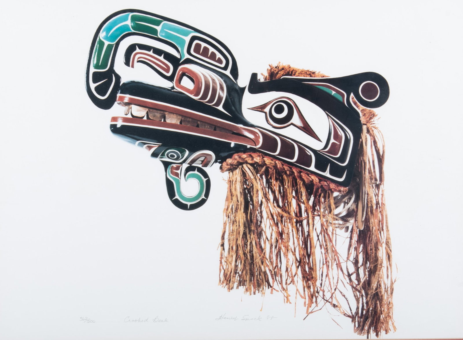 Henry Speck, (b. 1937), Crooked Beak, 1988, offset lithograph, ed. 362/500 (1 of 4)
