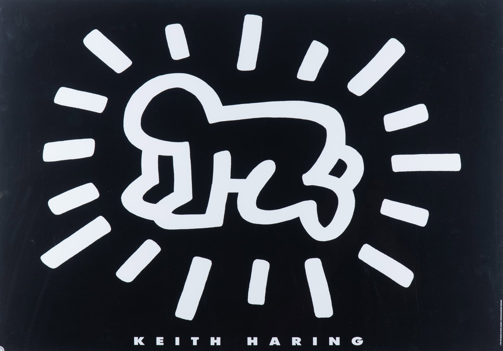 Keith Haring Radiant Baby Poster, 1993, Published by Fotofolio for the Keith Haring Estate (1 of 5)