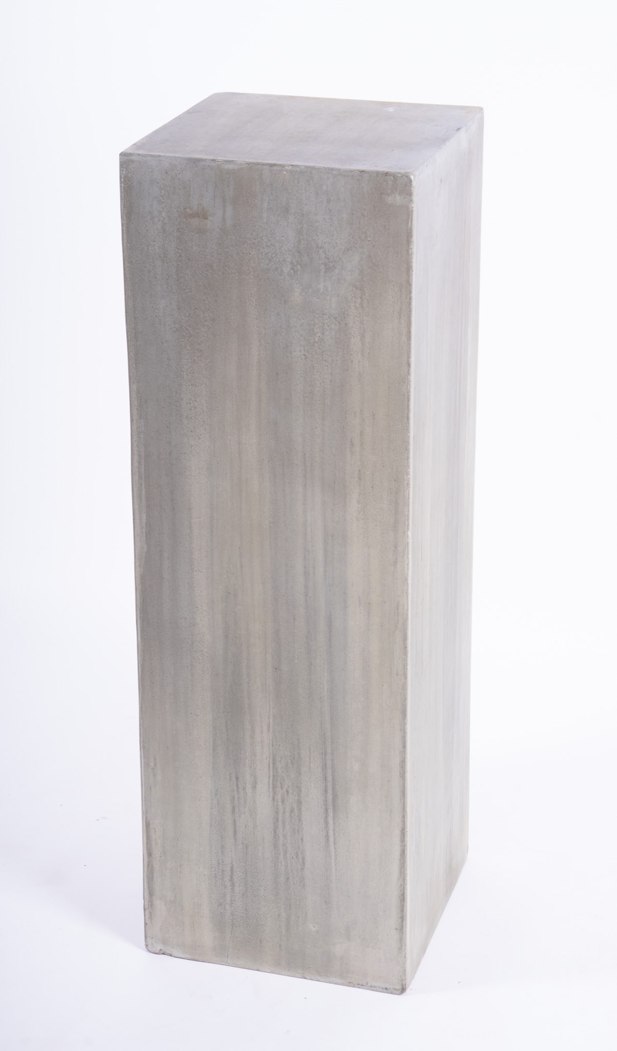 Metal Gray Painted Modern Pedestal. (1 of 3)