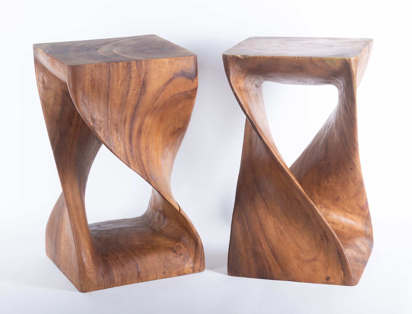 A Pair of Vintage Haussmann-Style Twist End Tables (1 of 3)