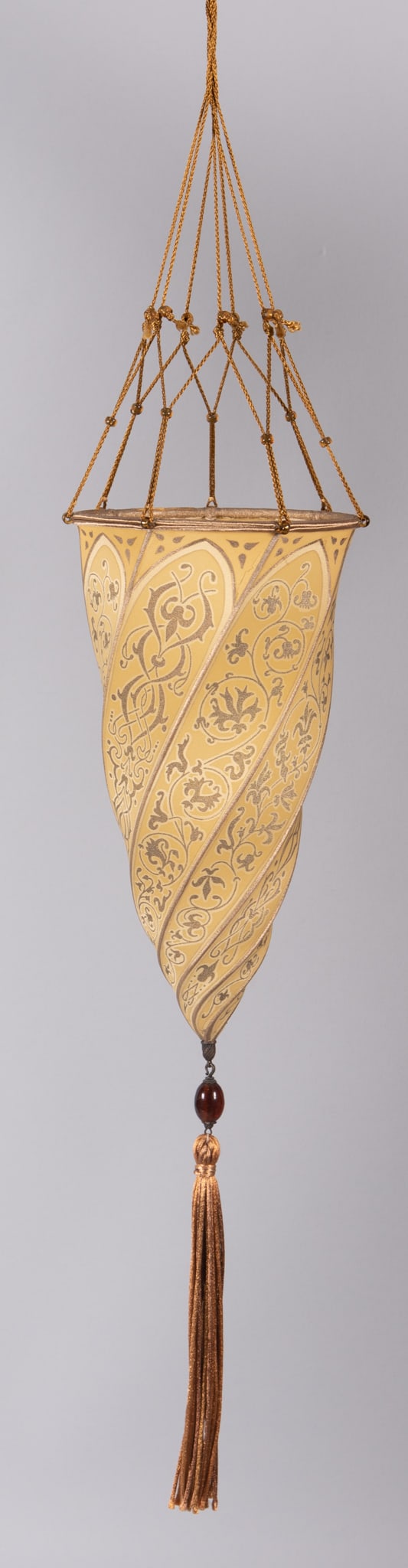 A Classic Vintage Fortuny Silk Casendello Hanging Shade (1 of 5)