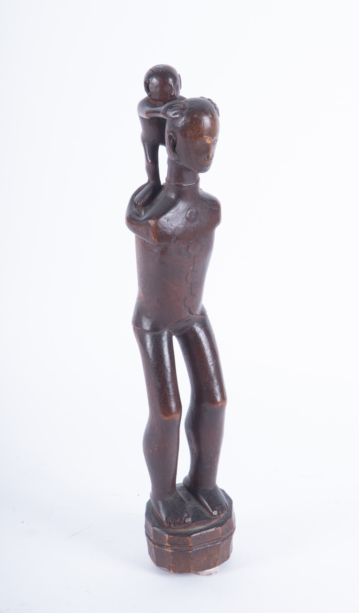 Hand-Carved Wooden Folk Art Figure Group (1 of 3)