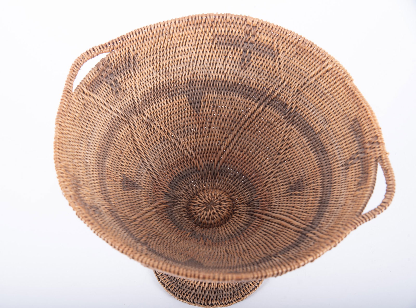 Native American Coiled Basket - 2