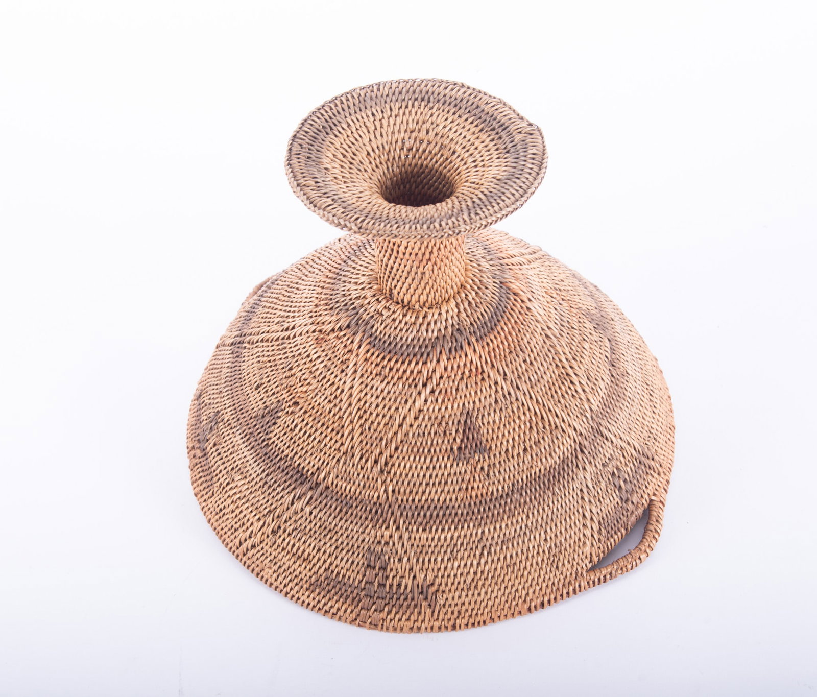 Native American Coiled Basket - 3
