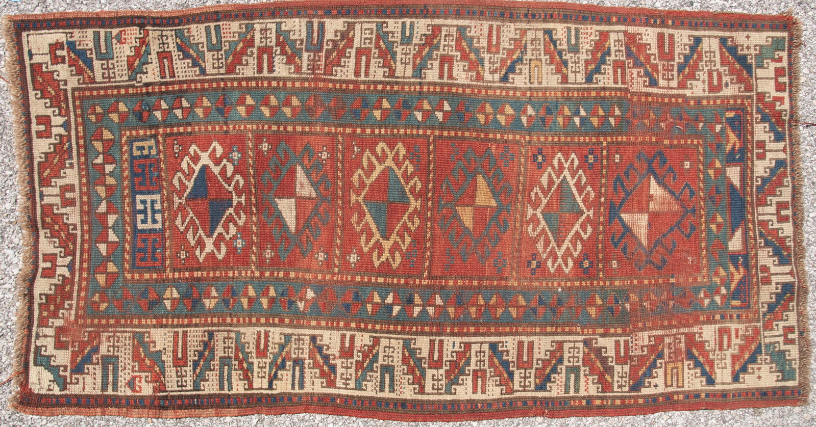 Handwoven Caucasian Kazak Area Rug (1 of 3)