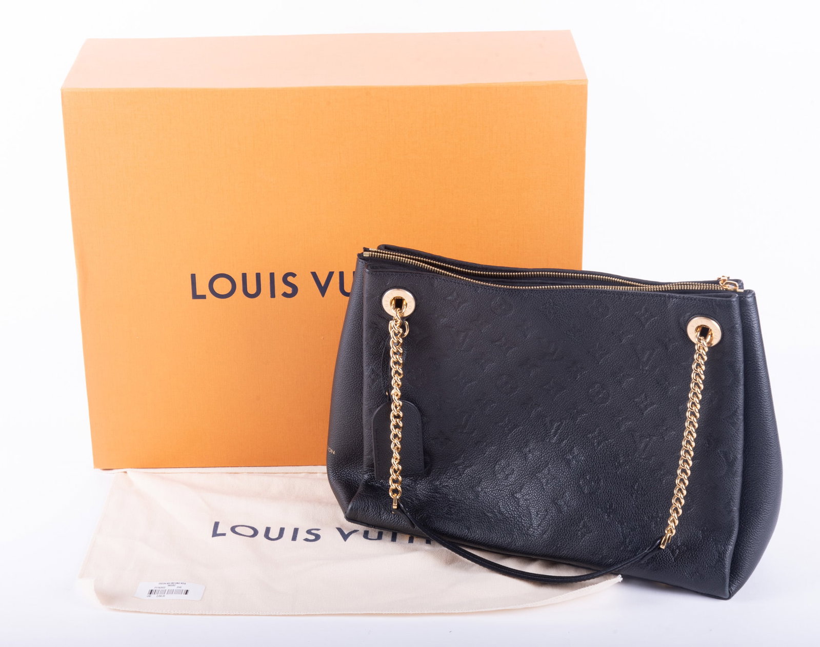 Louis Vuitton Artsy Monogram Empreinte Black Leather Shoulder Satchel (1 of 3)