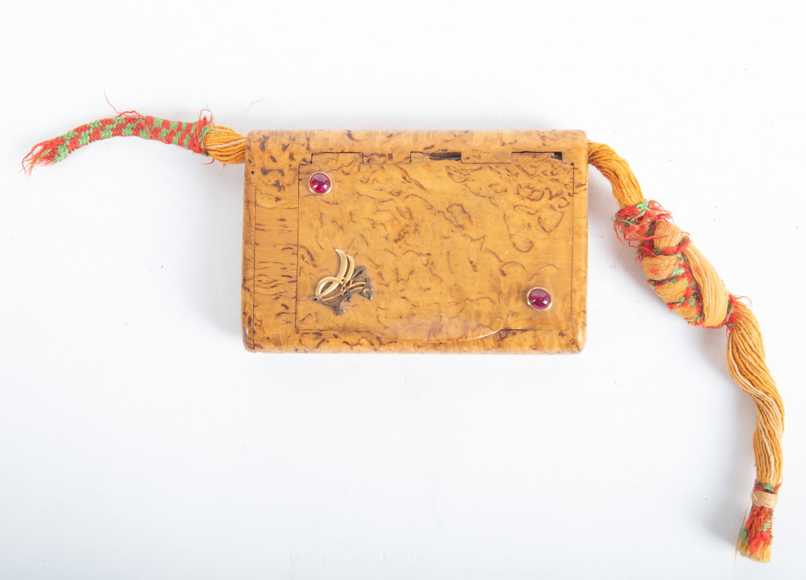An Antique Russian Karelian Birch Cigarette Case (1 of 3)