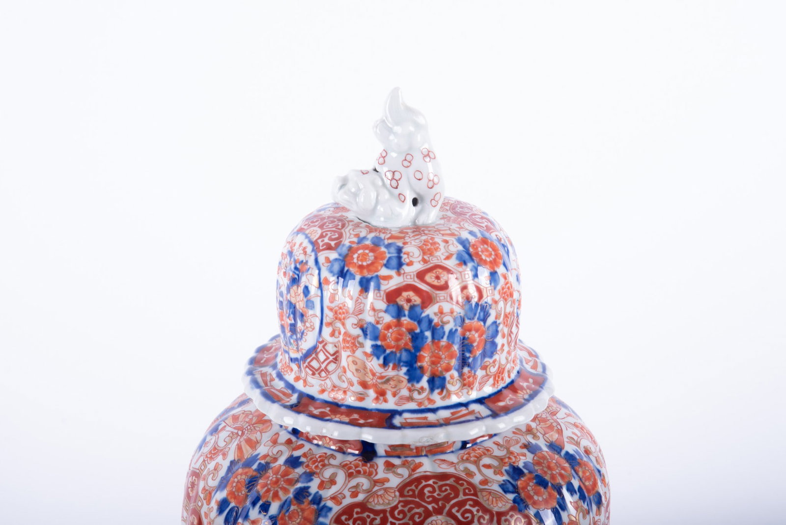 Imari Lidded Urn - 2