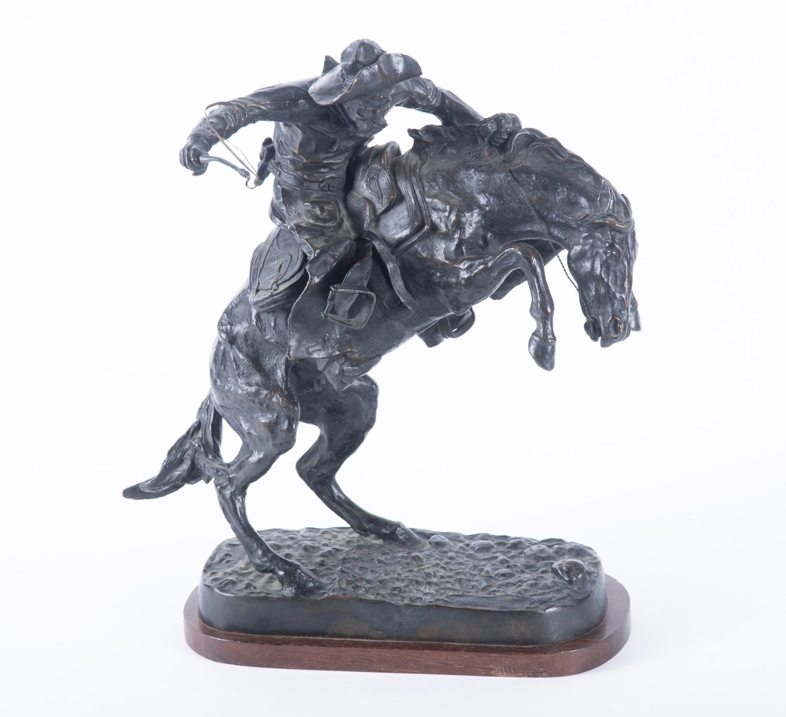 After Remington "The Bronco Buster" 1978 Bronze re-cast (1 of 3)