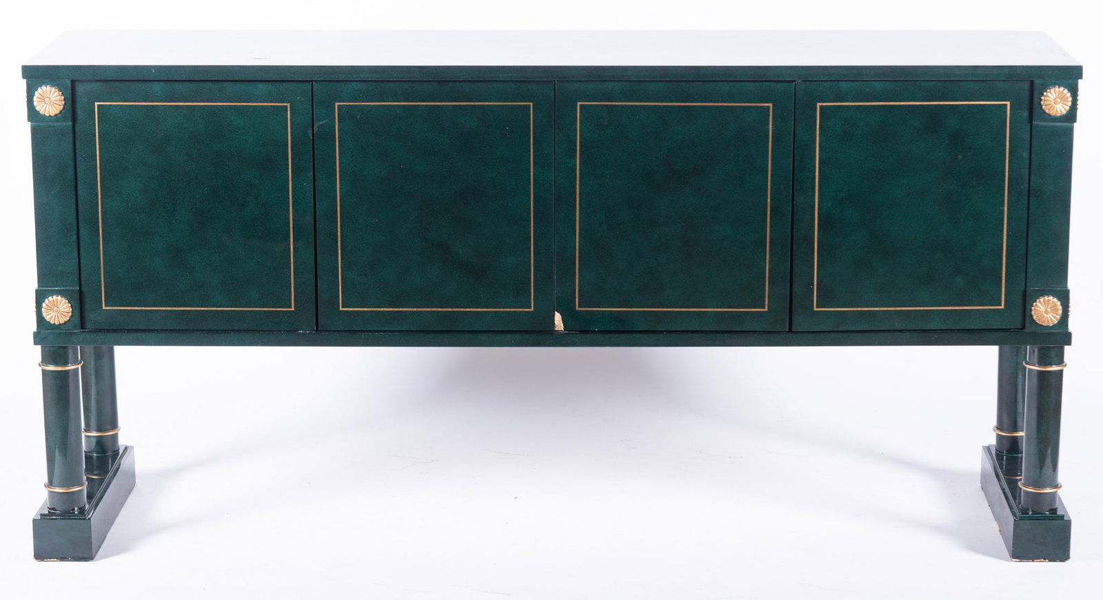 Modern Green Lacquer Cabinet (1 of 5)