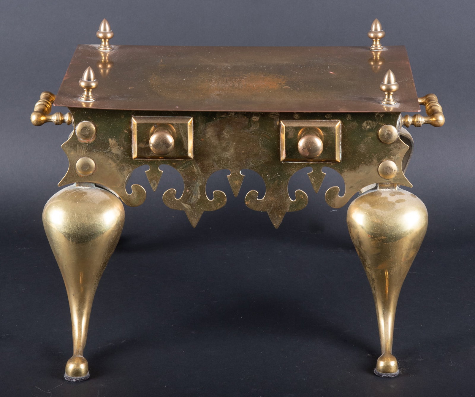 Vintage Brass Footman/Hearth Trivet (1 of 3)