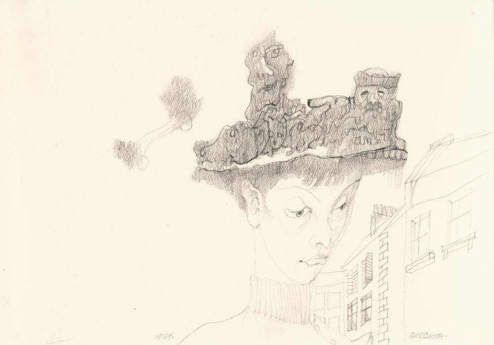 Frau mit Hut (1 of 3)