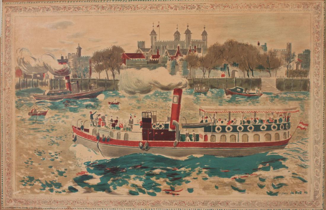 Edwin La Dell (1914-1970) The Tower of London, SP6 (1 of 1)