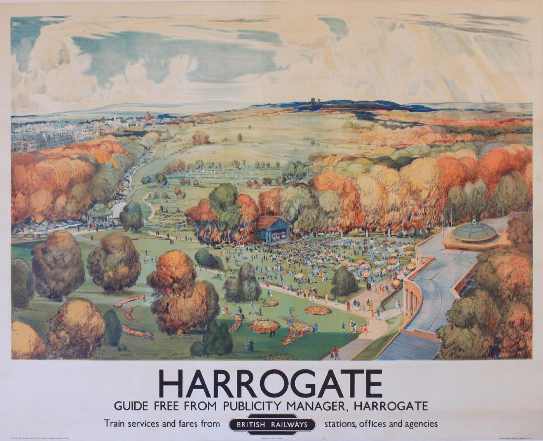 J C Moody (1884-1962) Harrogate (The Pavilion and Show (1 of 1)