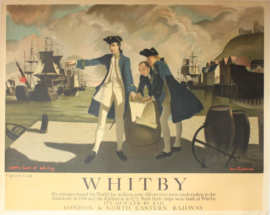 Doris Zinkeisen (1908-1991) Whitby Captain Cook, (1 of 1)