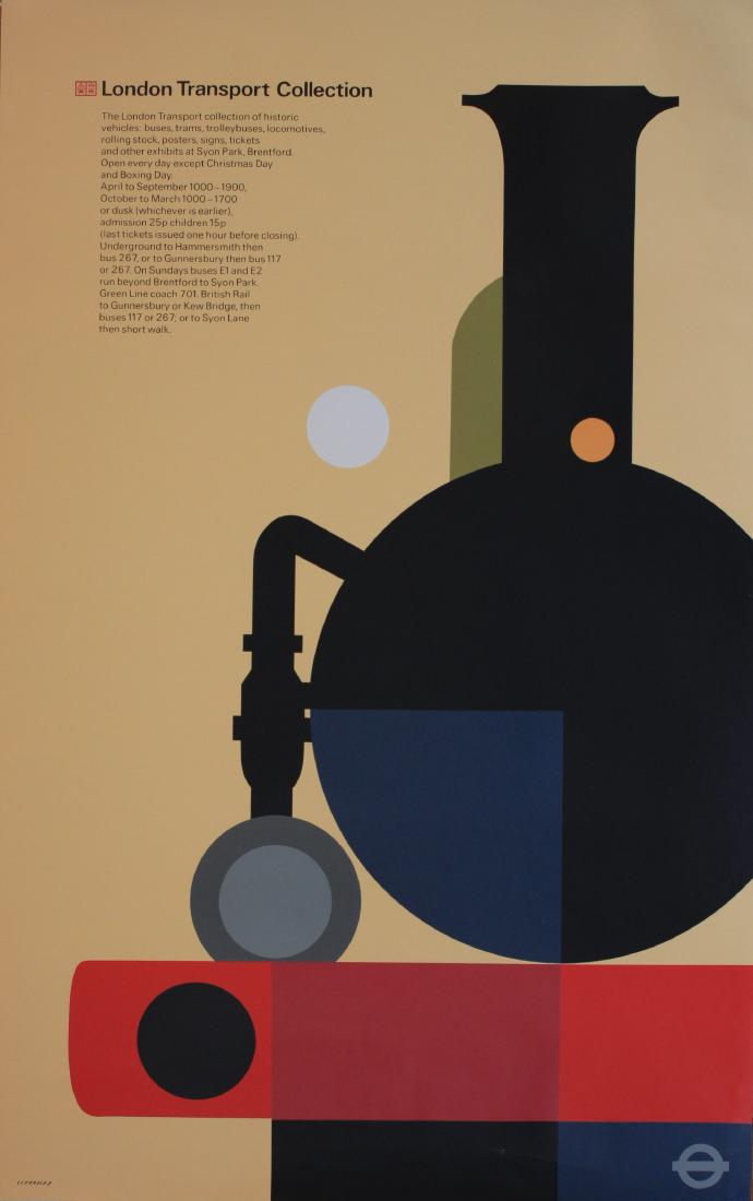 Eckersley (Tom 1914-1997) London Transport Collection,: Eckersley (Tom 1914-1997) London Transport Collection, printed for LT by Walter Brian 1975 - 102 x 63 cm
