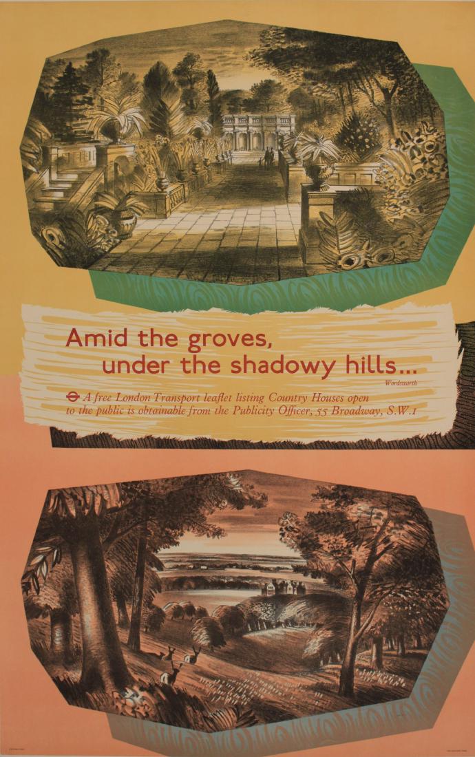 Barnett Freedman (1901-1958) Amid the groves under the (1 of 1)