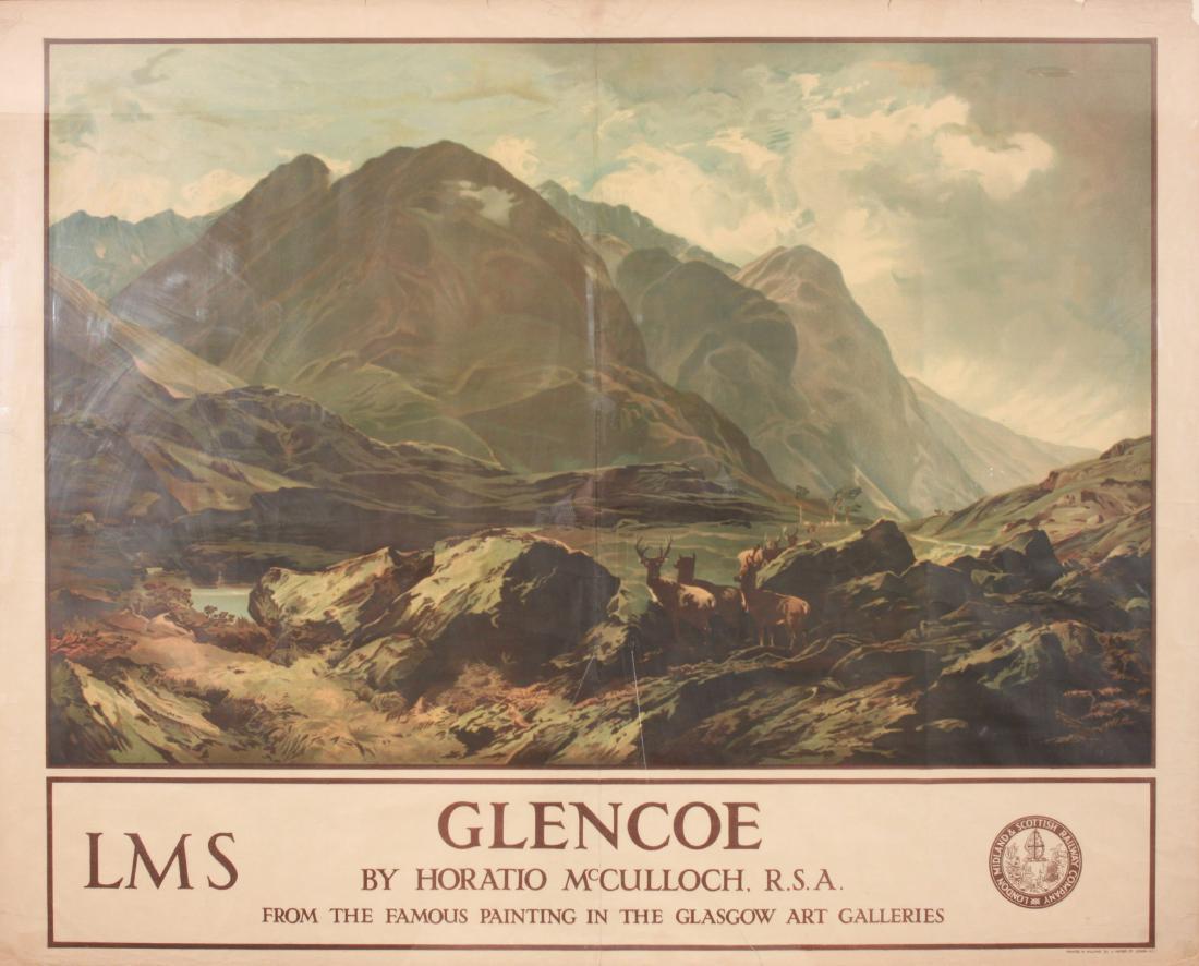Horatio McCulloch (1805-1867) Glencoe form the Famous (1 of 1)